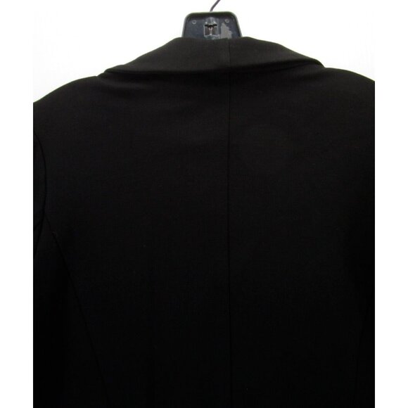 Elena Baldi Blazer Large Open Jacket Coat Career Stretch Pockets - Picture 6 of 9